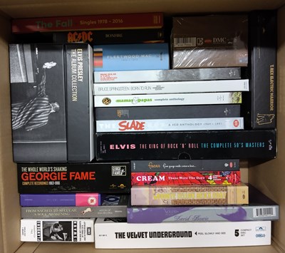 Lot 41 - ROCK AND POP CD BOX SET COLLECTION