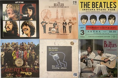 Lot 893 - THE BEATLES / ROCK & ROLL - MODERN PRESSINGS - LP / 10" COLLECTION