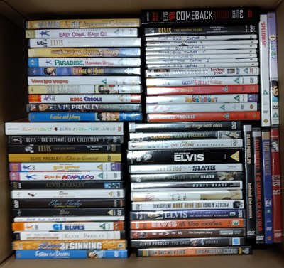Lot 45 - ELVIS PRESLEY CD AND DVD COLLECTION
