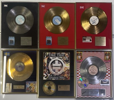 Lot 292 - POP AWARDS - RIAA / BPI INC TEARS FOR FEARS / TAKE THAT.