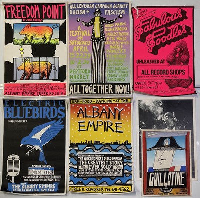 Lot 149 - THE DEPTFORD ALBANY POSTER COLLECTION - ASSORTED ALBANY POSTERS.