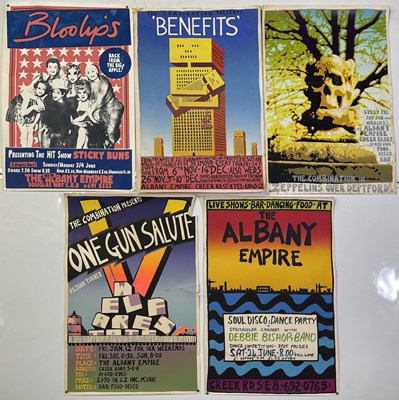 Lot 150 - THE DEPTFORD ALBANY POSTER COLLECTION - ASSORTED ALBANY POSTERS.