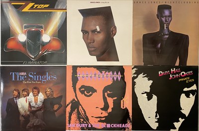 Lot 850 - LARGE COLLECTION OF LPS - ROCK POP - NEW WAVE - SYNTH - 60'S - OST - GRACE JONES, ZZ TOP