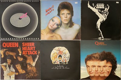 Lot 851 - 60'S-70'S CLASSIC ROCK LP'S - BOWIE, QUEEN, BLACK SABBATH, BEATLES, THE WHO