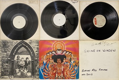 Lot 925 - ROCK/POP ACETATES - TEST PRESS - WHITE LABELS - SLEEVELESS LPS + SLEEVES