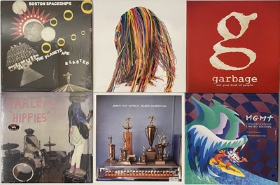 Lot 952 - MODERN & CLASSIC INDIE - ELECTRONICA LPS + RARE - GARBAGE, MGMT, LIARS