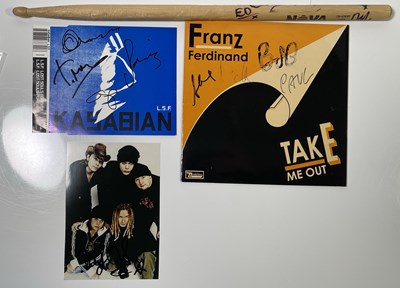 Lot 245 - 1990S/00S STARS - SIGNED ITEMS INC DARKNESS/KASABIAN.