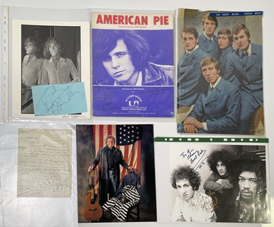 Lot 247 - 1970S AUTOGRAPH COLLECTION INC ROGER DALTREY.