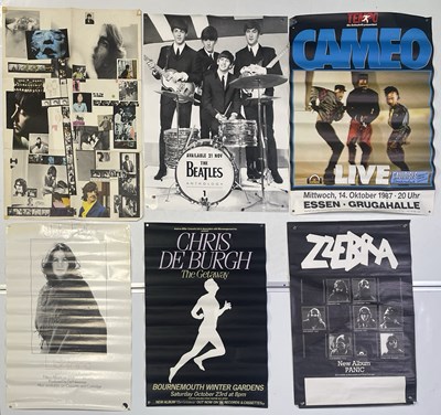 Lot 167 - ASSORTED MUSIC POSTERS INC BEATLES MULTIPLES / RUN DMC.