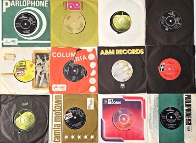 Lot 960 - LARGE COLLECTION OF 7" SINGLES - ROCK, BEATLES, SIXTIES, POP, ROCK & ROLL 170+