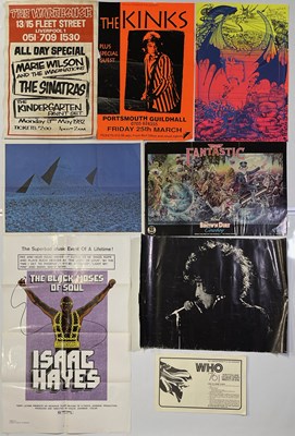 Lot 171 - POSTER COLLECTION INC PINK FLOYD / THE WHO.