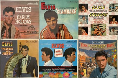 Lot 1006 - ELVIS - RED DOT / SILVER RCA LABELS - LPs