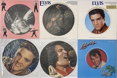 Lot 1009 - ELVIS - COLOURED / PICTURE DISCS - 7" / 10" / LP COLLECTION