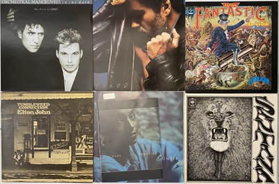 Lot 968 - LARGE COLLECTION OF ROCK - POP - SOUL - SIXTIES - OST LPS - ELTON JOHN, SANTANA