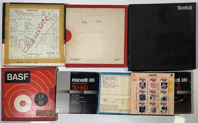 Lot 441 - JAZZ - TAPE REELS INC LIVE RECORDINGS - MILES DAVIS / DON CHERRY.