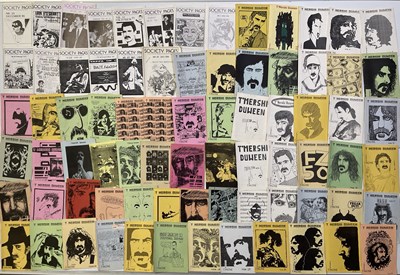 Lot 74 - FRANK ZAPPA - ZINE COLLECTION.