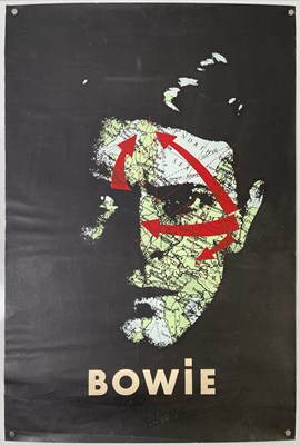Lot 559 - DAVID BOWIE - RARE SILKSCREEN POSTER.