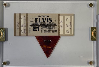Lot 301 - ELVIS - TICKETS INC UNUSED RUSHMORE CIVIC CENTRE.