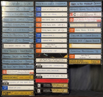 Lot 560 - DAVID BOWIE - CASSETTE RARITIES AND RECORDINGS.