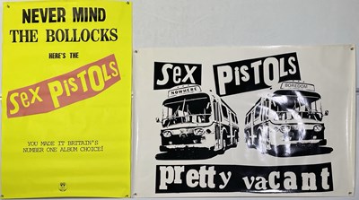Lot 543 - SEX PISTOLS - POSTERS PRINTED FOR SET AND PREMIERE OF 'SID AND NANCY'.