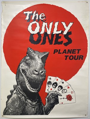 Lot 175 - THE ONLY ONES - AN ORIGINAL 1978 PLANET TOUR POSTER.
