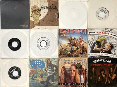 Lot 1032 - MIXED ROCK / METAL - 7" COLLECTION