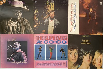 Lot 1060 - 60'S - 80'S ROCK - SOUL COLLECTION - TAJ MAHAL, THE SUPREMES, SAM AND DAVE, HENDRIX