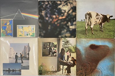 Lot 988 - PINK FLOYD LP PACK - UK 1ST PRESSINGS, PRIVATE RELEASES, POSTCARDS, EMI INNERS
