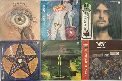 Lot 1061 - 60'S - 80'S - ROCK - SOUL - JAPANESE PRESSINGS - MIKE OLDFIELD, MARVIN GAYE, ROLLING STONES