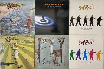 Lot 989 - GENESIS, PETER GABRIEL & STEVE HACKETT LPS - UK ORIGINALS WITH RARITIES
