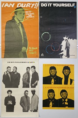 Lot 504 - PUNK - IAN DURY POSTER COLLECTION.