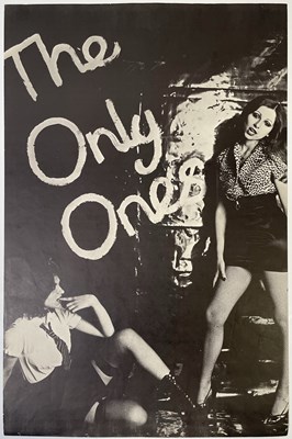 Lot 513 - THE ONLY ONES - PROMOTIONAL POSTER.