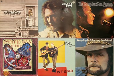 Lot 1052 - COUNTRY / ROCK - LPs