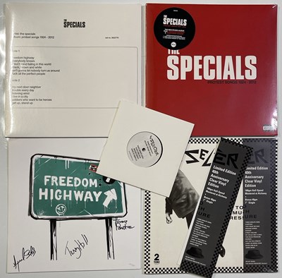 Lot 260 - THE SELECTER / SPECIALS - SEALED VINYL LPS AND SIGNED CARD.