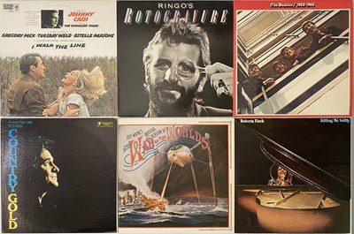 Lot 1086 - LARGE LP COLLECTION 85+ ROCK - POP - OST - SOUL - DISCO - ELVIS - SINATRA