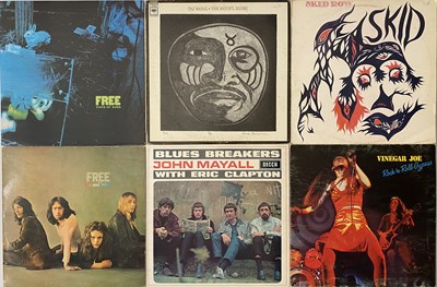 Lot 1076 - 70'S - ROCK - BLUES - LP COLLECTION - SKID, VINEGAR JOE, TAJ MAHAL, FREE, BLODWYN PIG