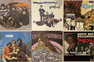 Lot 1090 - 60'S + 70'S PSYCH & BLUES LPS - THE SEEDS, THE PRETTY THINGS, YARDBIRDS, JEFF BECK