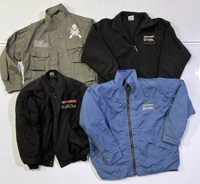 Lot 350 - IRON MAIDEN - CLOTHING INC JACKETS.