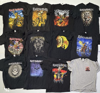 Lot 351 - IRON MAIDEN - 2010S T-SHIRT COLLECTION.