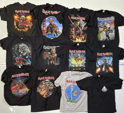 Lot 352 - IRON MAIDEN - 2010S T-SHIRT COLLECTION.