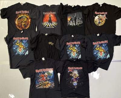 Lot 355 - IRON MAIDEN - 2000S T-SHIRT COLLECTION.