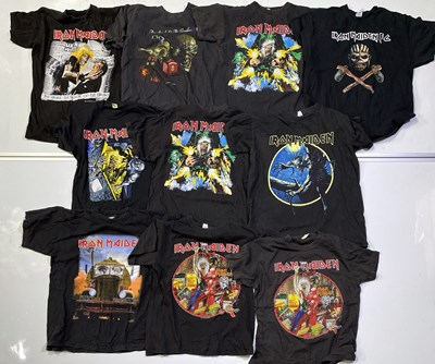 Lot 358 - IRON MAIDEN - 1990S T-SHIRT COLLECTION.