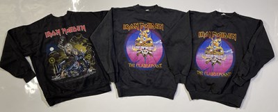 Lot 359 - IRON MAIDEN - 1980S SWEATSHIRT COLLECTION.