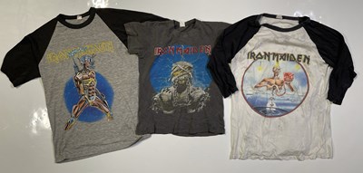 Lot 360 - IRON MAIDEN - 1980S T-SHIRT COLLECTION.