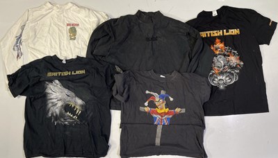 Lot 342 - IRON MAIDEN - BRUCE DICKINSON SOLO T-SHIRTS/METAL CLOTHING INC AC/DC.