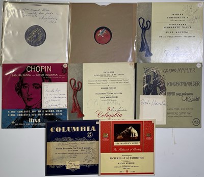 Lot 171 - CLASSICAL MUSIC - SIGNED LPS.
