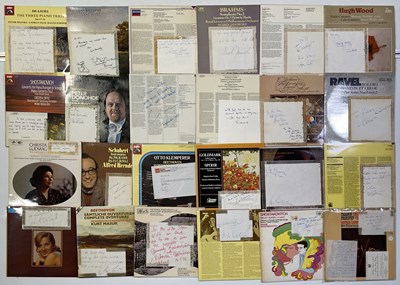 Lot 172 - CLASSICAL MUSIC - SIGNED LPS.