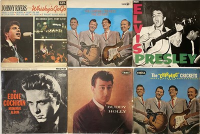 Lot 1143 - ROCK N ROLL / COUNTRY - LP COLLECTION