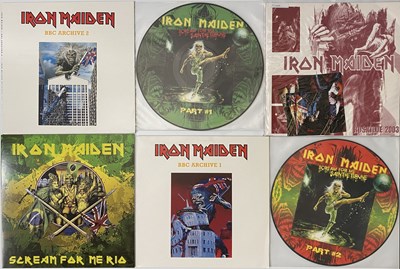 Lot 1148 - IRON MAIDEN - PRIVATE PRESSINGS - LP / PICTURE DISC / 7" PACK