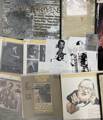 Lot 30 - CLASSICAL/JAZZ ETC - LARGE QUANTITY OF SLEEVES / PROOF ARTWORK, PRINTING PLATES AND MORE.